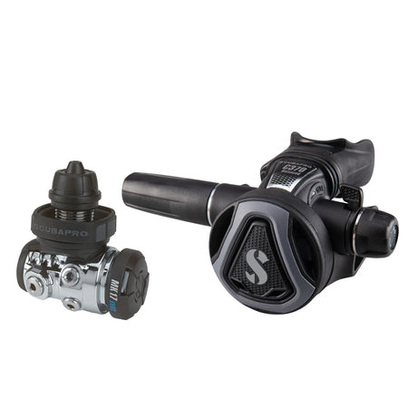 Scubapro MK17 EVO2/C370 DIN Nero/Grafite - Kit completo