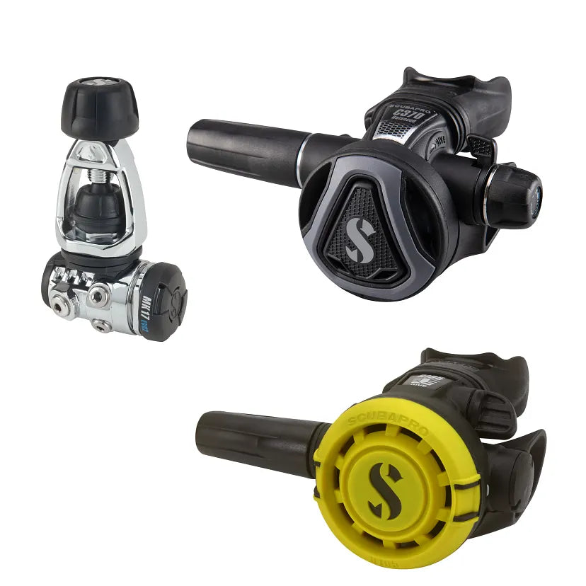 Scubapro MK17 EVO2/C370/R105 Octo Set Reguladores Black/Graphite