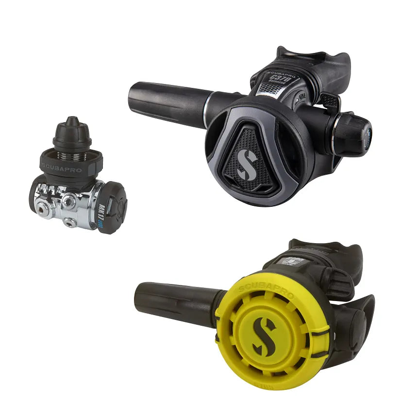 Scubapro MK17 EVO2/C370/R105 Octo Set Reguladores Black/Graphite
