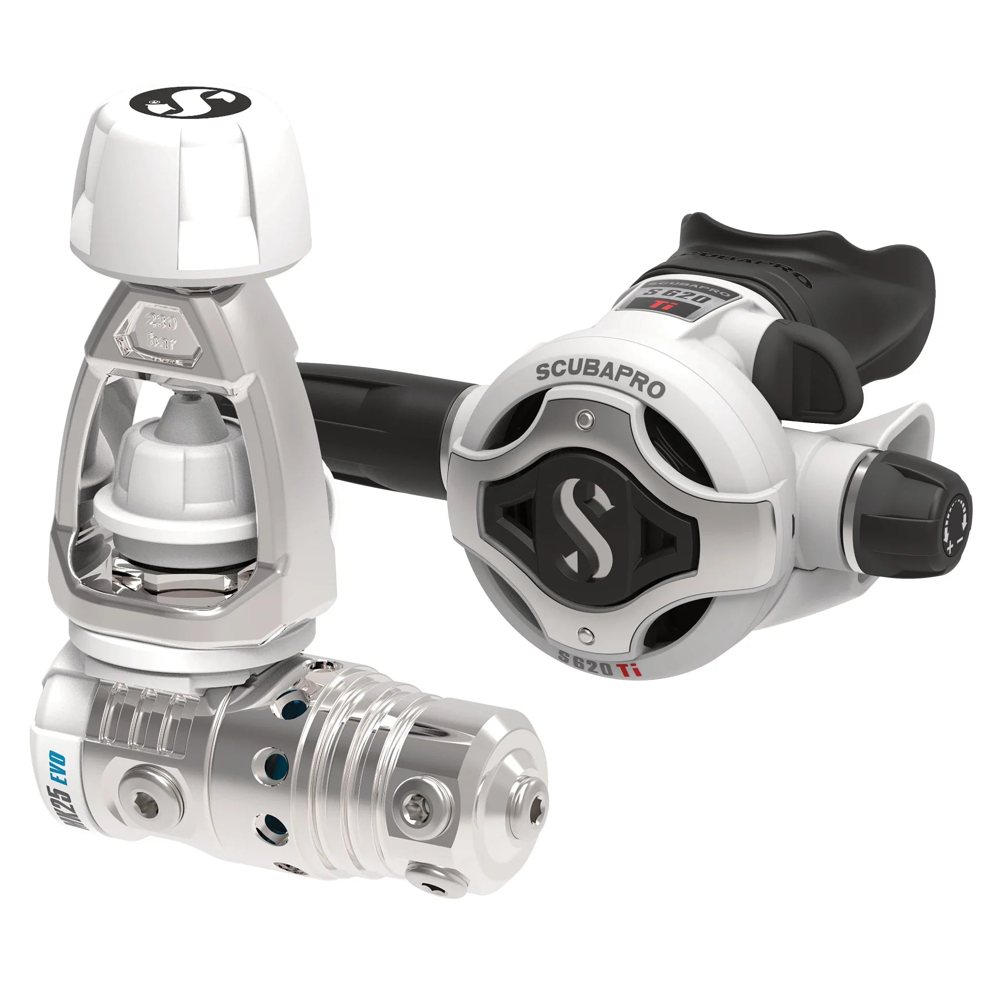 Scubapro MK25 Evo/S620Ti Bianco INT set erogatori