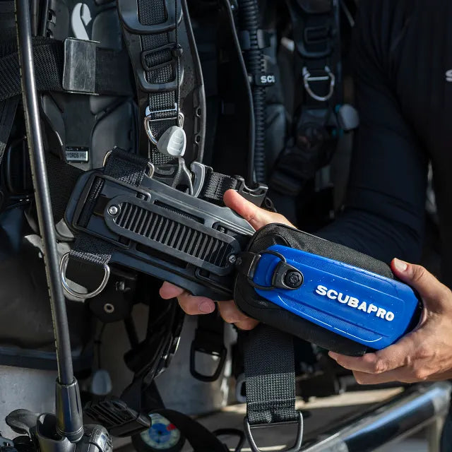 Scubapro Tasca Porta-zavorra Monorail Hydros Pro 2 Standard Blu