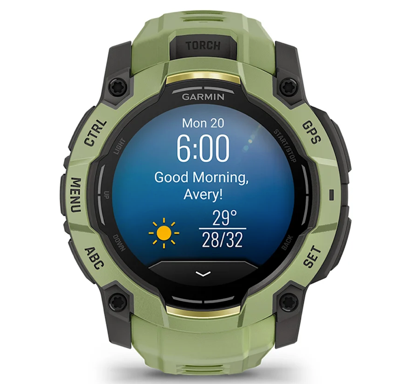 Garmin Instinct 3 50mm AMOLED - Fern Green