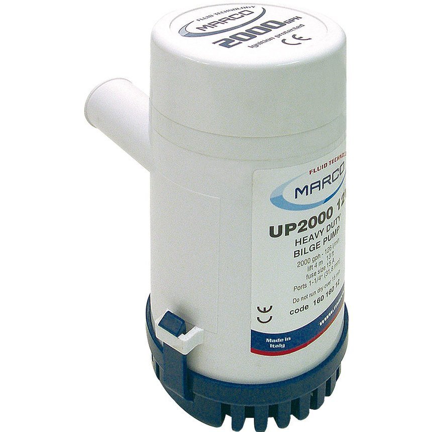 Marco UP2000 Submersible pump 126 l/min 12v