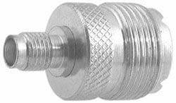 Adattatore SMA a UHF, corpo ottone nichelato, 50 Ohm