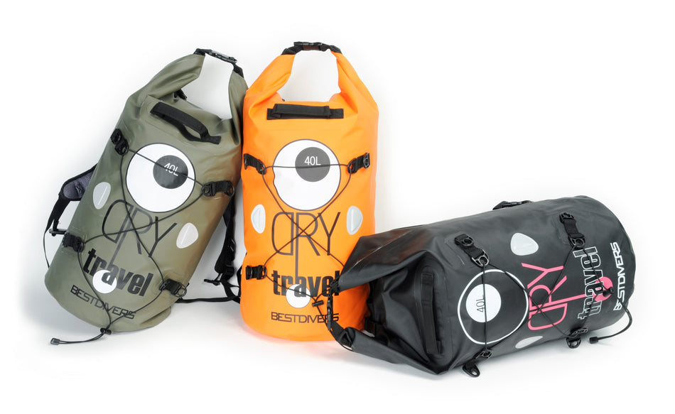 Best Divers Dry Backpack 40L Orange