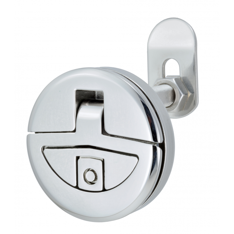 Verrou de Panneau Inox 316 avec Bouton Ø78mm
