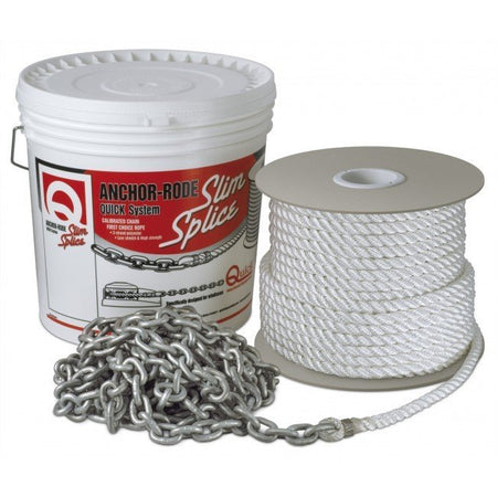 Quick Anchor-Rode 6MM-12,7MM Strand Rope 10/40MT