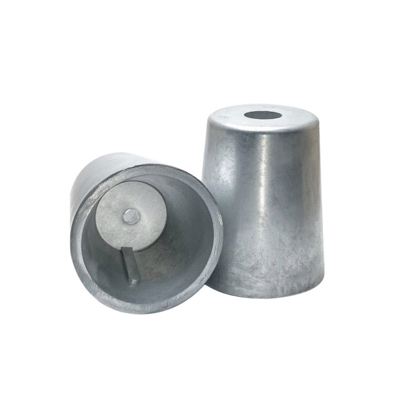 Crosseven Conical Nose Cone Zinc Anode