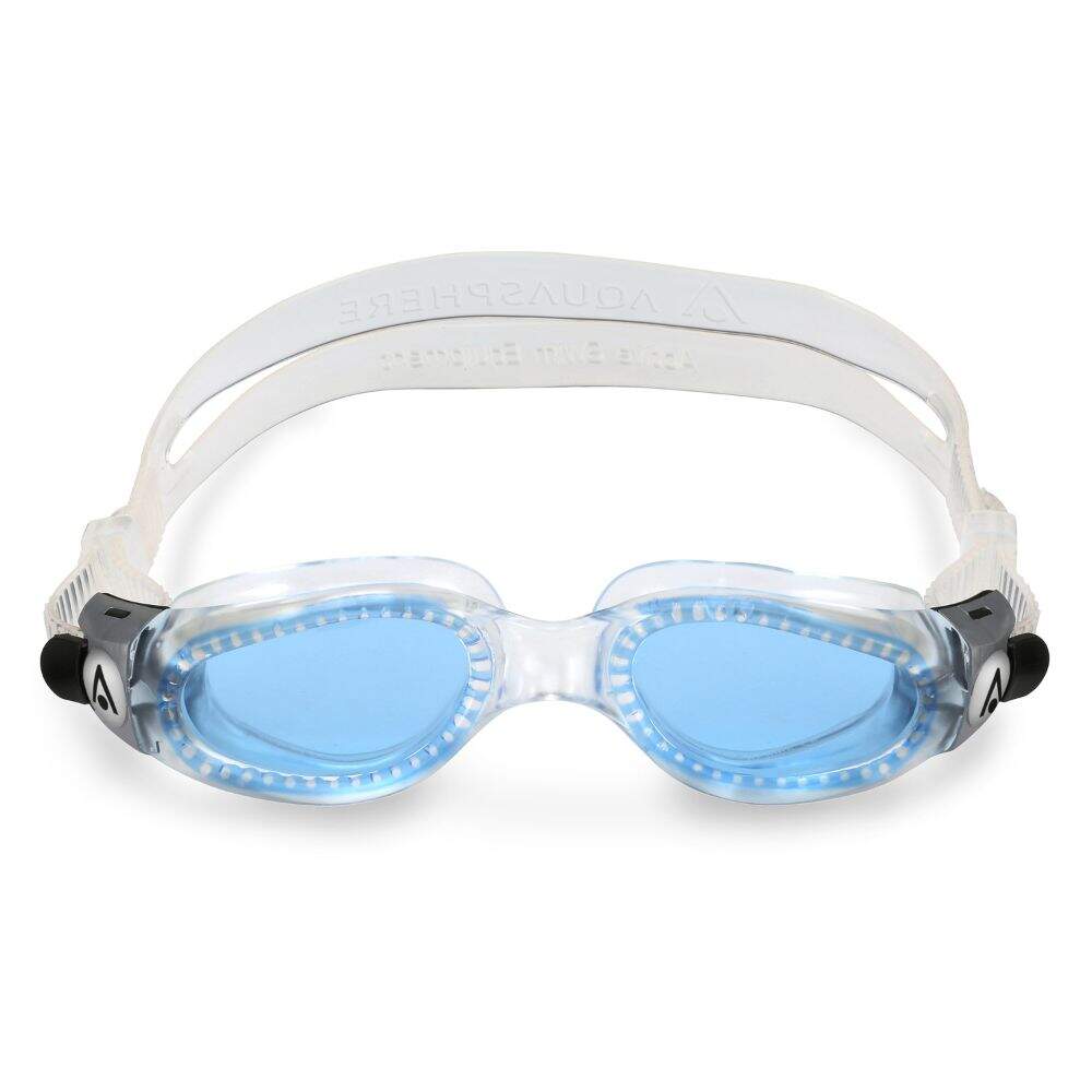 Occhialini da nuoto Aquasphere Kaiman Compact Clear/Clear con lente azzurra tinta - immagine 1