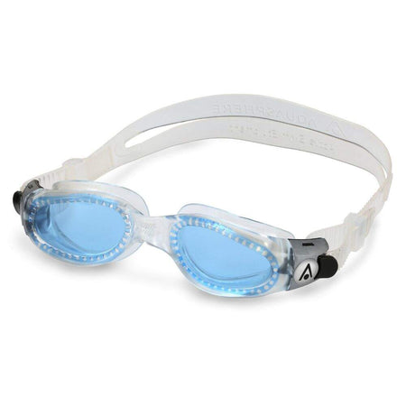 Occhialini da nuoto Aquasphere Kaiman Compact Clear/Clear con lente azzurra tinta - immagine 2