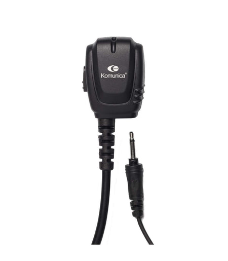 Microfono auricolare Komunica PWR-23-IP501-TUB con tubo acustico per Icom radio