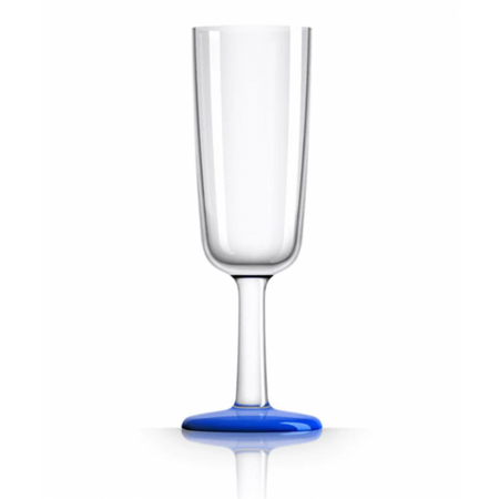 Bicchiere Champagne 180 ml Blu Klein