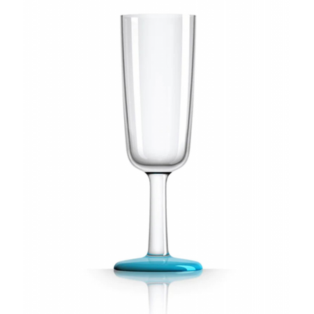Bicchiere Champagne 180 ml Blu Laguna