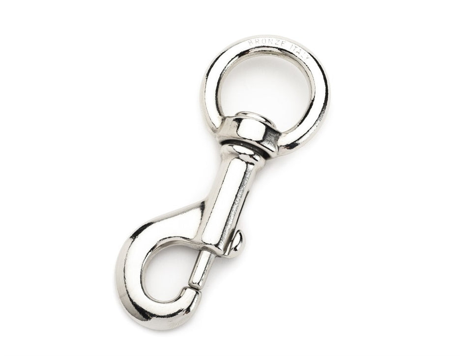 Divemarine Swivel Bolt snap in nickel-plated bronze 120mm