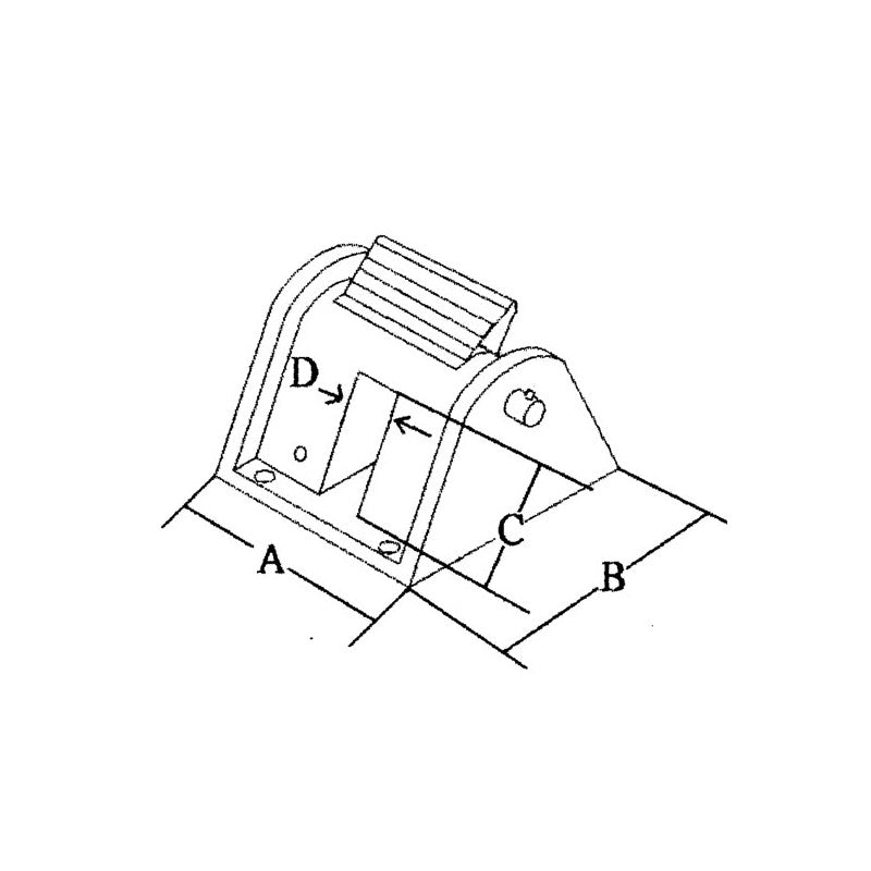 Blocca catena inox 316 Marine Town