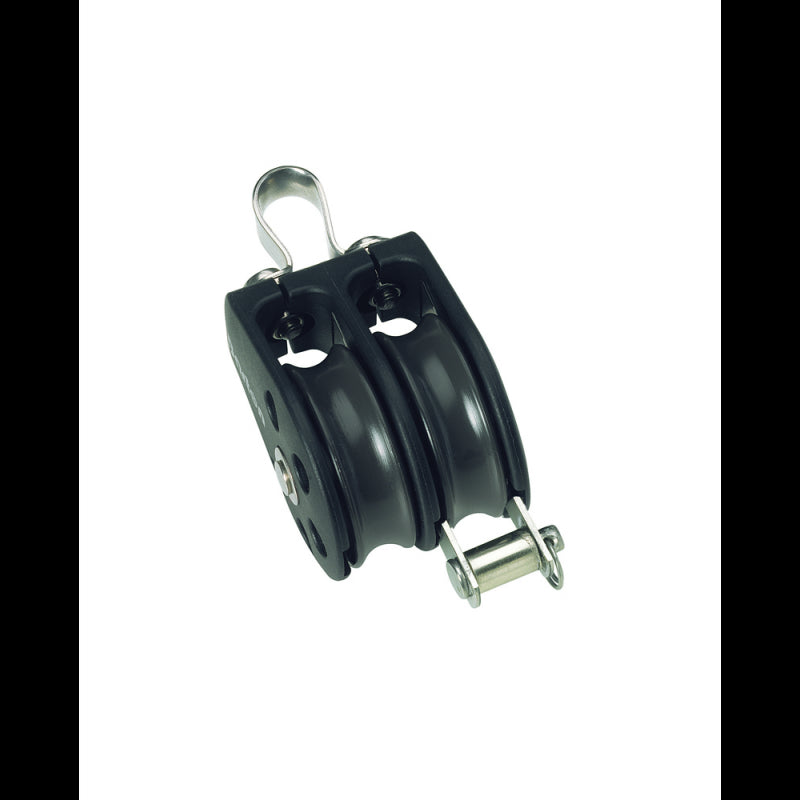 Barton Poulie Double Fixe avec Réa de Rappel Ø8 mm