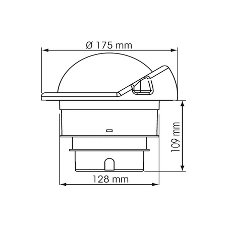 Plastimo Bussola Olympic Open 135 - vista 2