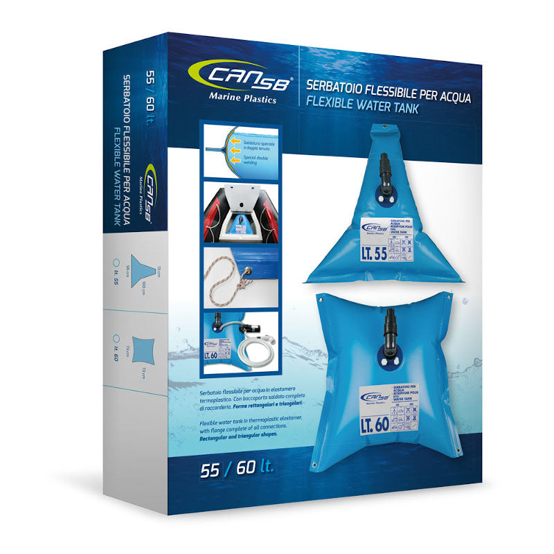 Can-Sb Serbatoio triangolare acqua lt.55 confezione
