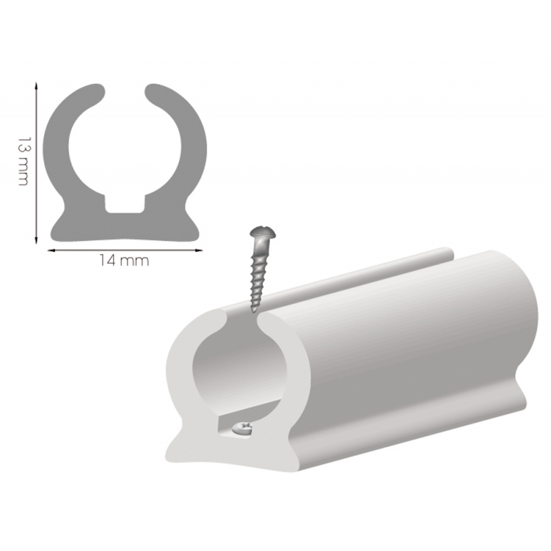 Tessilmare PVC Piping Track, 4m