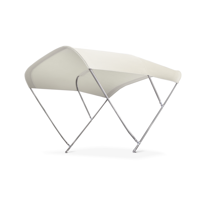 Tessilmare Biminox Top in Stainless Steel, 3-Bow