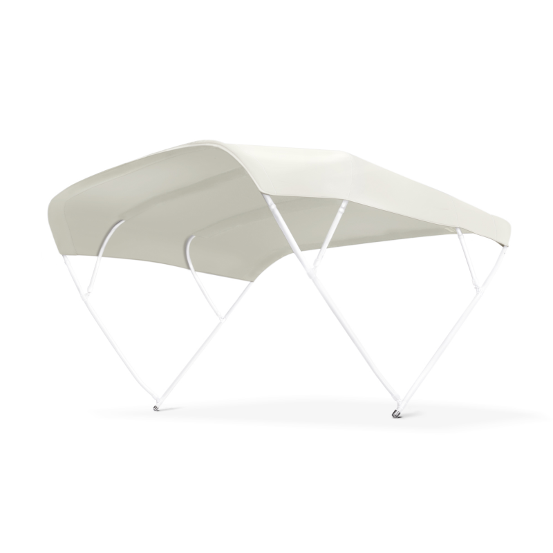 Tessilmare Sixty Bimini Top in Aluminium, 4-Bow