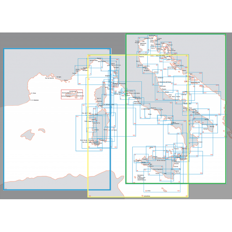 Carte Nautiche Scala 1:1.000.000