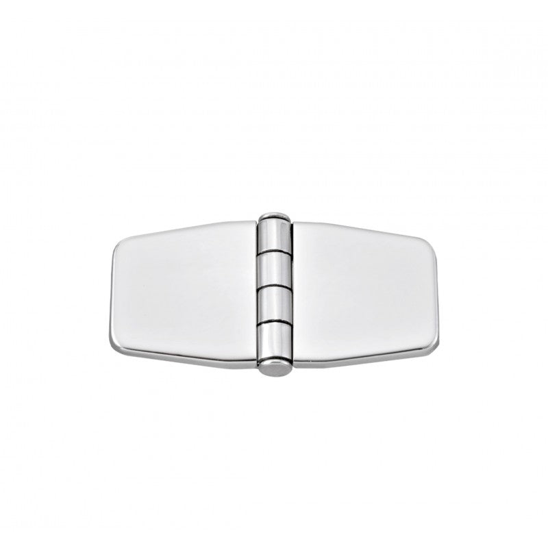 Marine Town Charnière Inox avec Cache 76x37 mm Axe semi-encastré