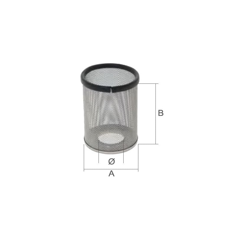 Guidi Cestello Ricambio Inox per Filtro Ionio