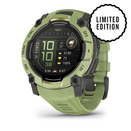 Garmin Instinct 3 50mm AMOLED Fern Green smartwatch outdoor