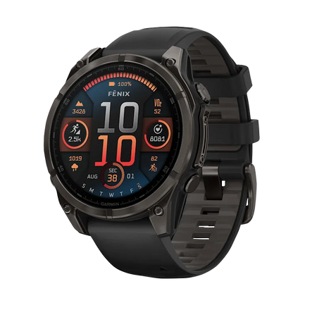 Garmin fenix 8 51mm Amoled Carbon Gray DLC Titanium Black