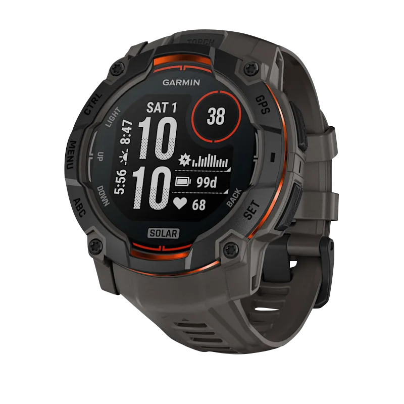 Garmin Instinct 3 50mm Solar Black Charcoal