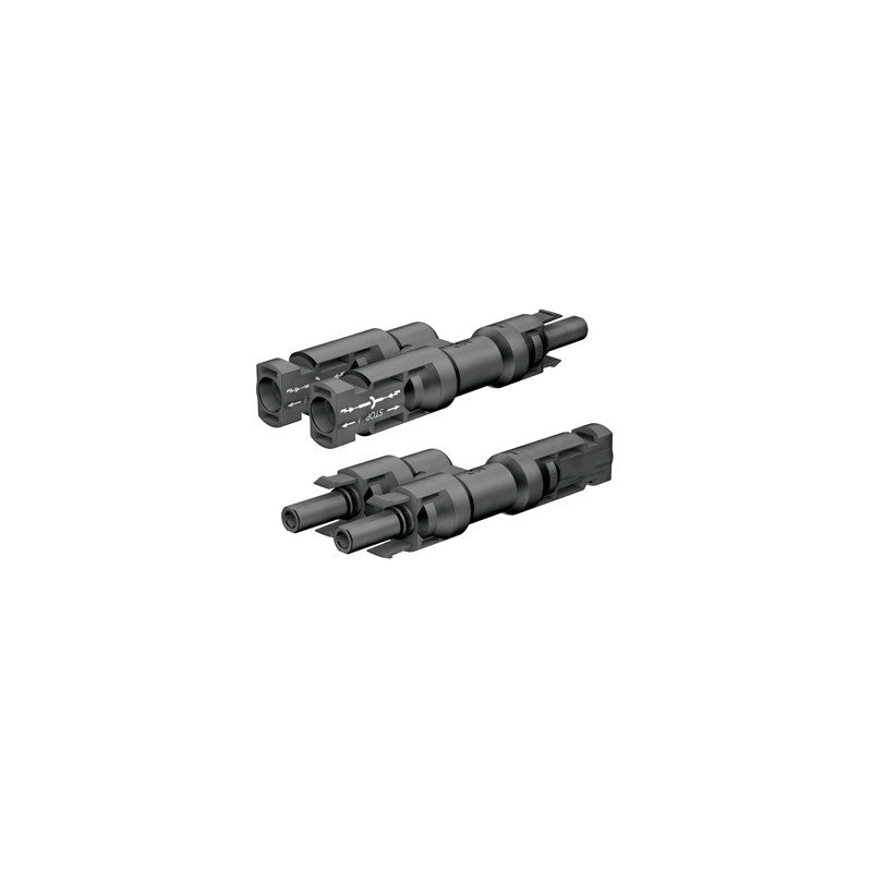 Connettori Solari MC4 Rapidi per 2 Pannelli Uniteck