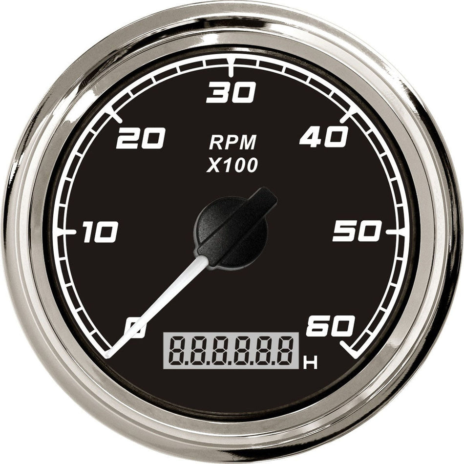 Universal electronic tachometer with hour meter X-Line