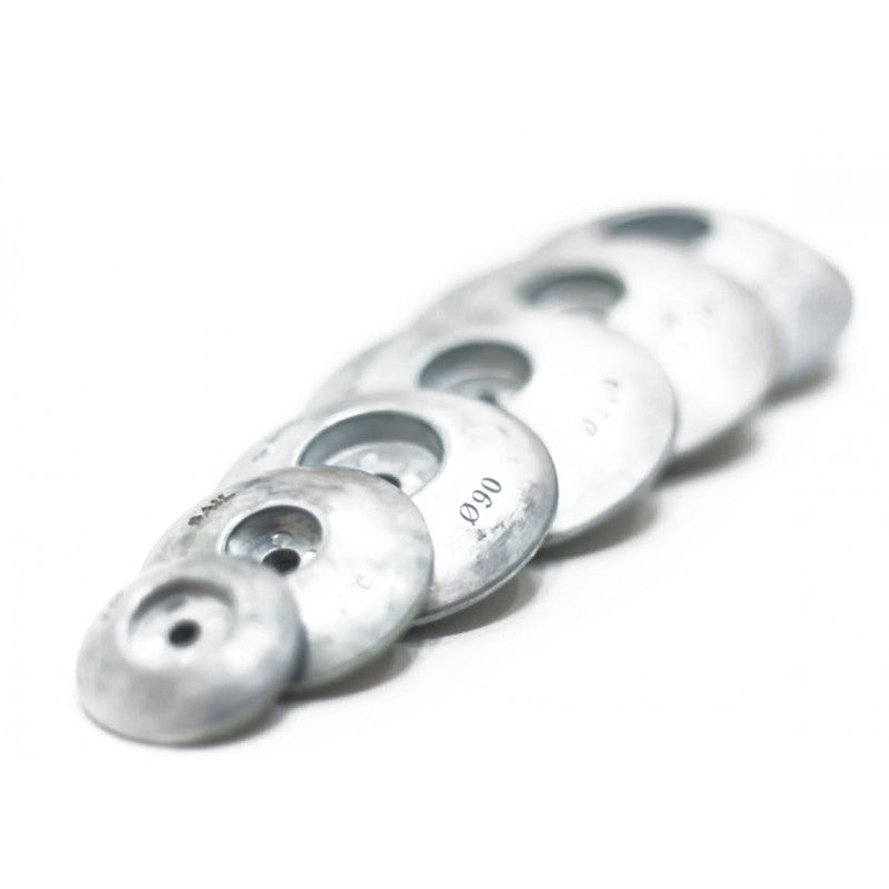 Crosseven Round Flange Zinc Anode Pair