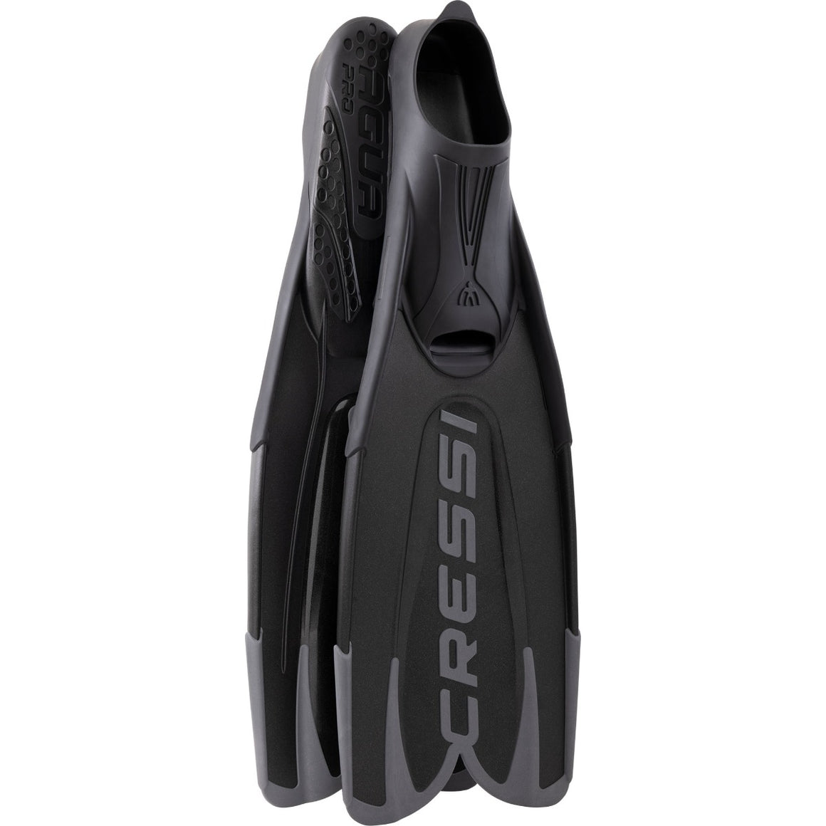 Pinne a scarpetta chiusa Cressi Agua Pro nere