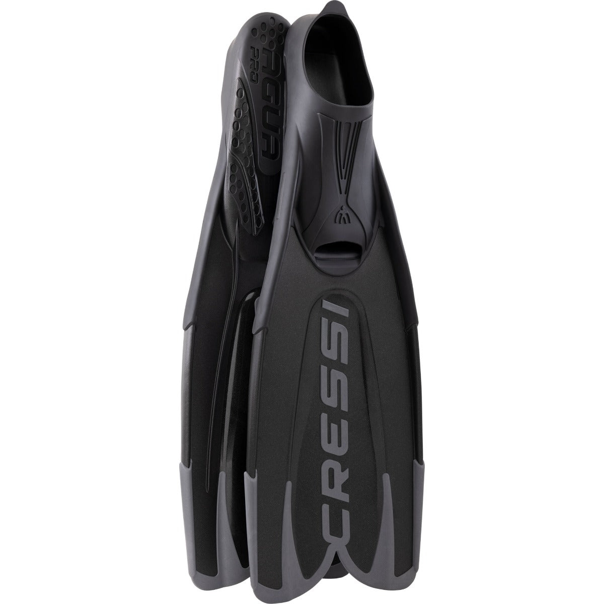 Pinne a scarpetta chiusa Cressi Agua Pro nere