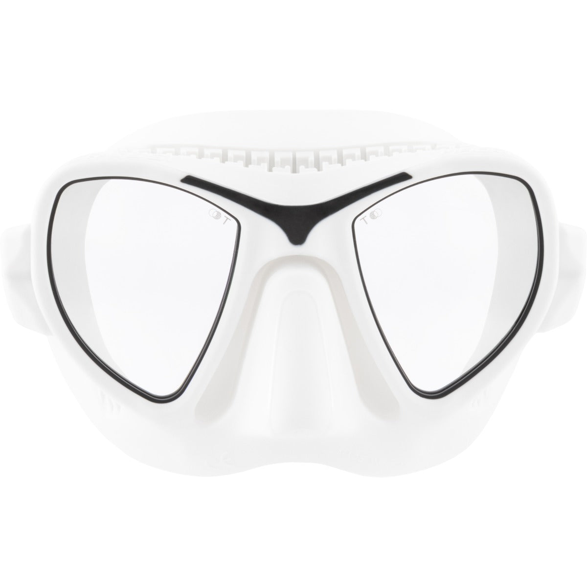 Maschera da apnea frameless Cressi Maori bianca