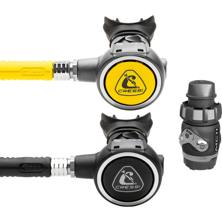 Erogatore Cressi MC11 SC + Zen Pro + Zen Pro Octopus con attacco DIN 300