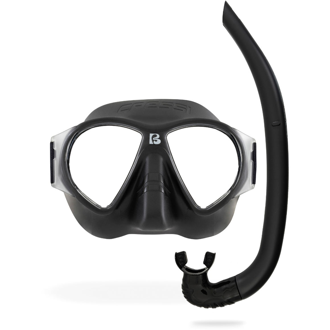 Cressi Nautilus snorkeling combo adulto nero