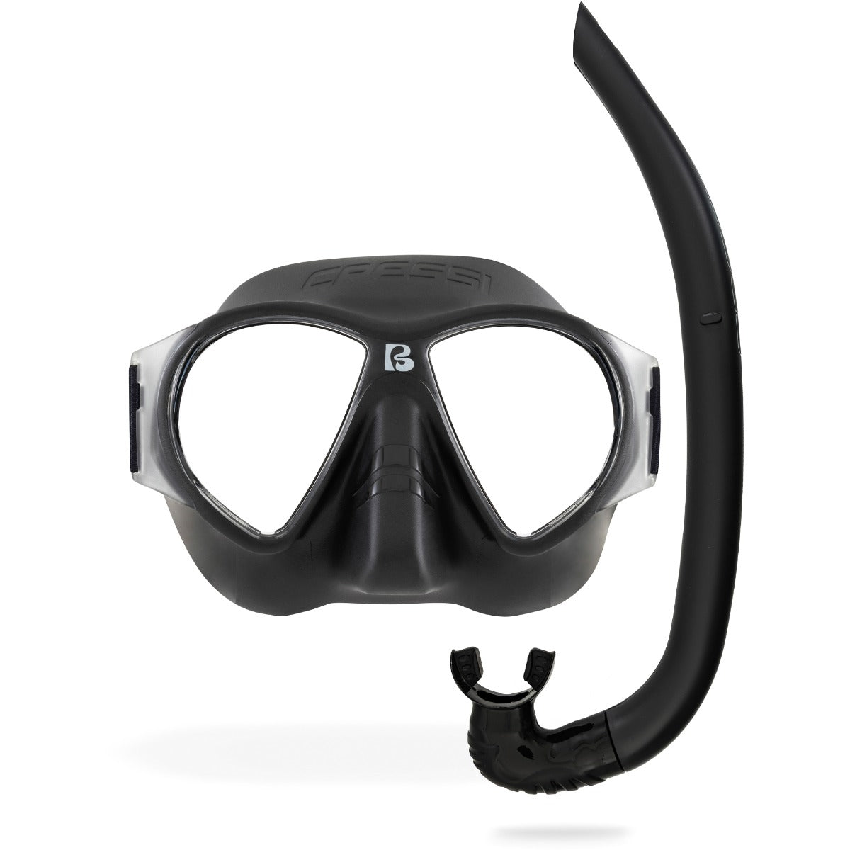 Cressi Nautilus snorkeling combo adulto nero
