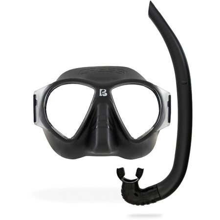 Cressi Nautilus snorkeling combo adulto nero