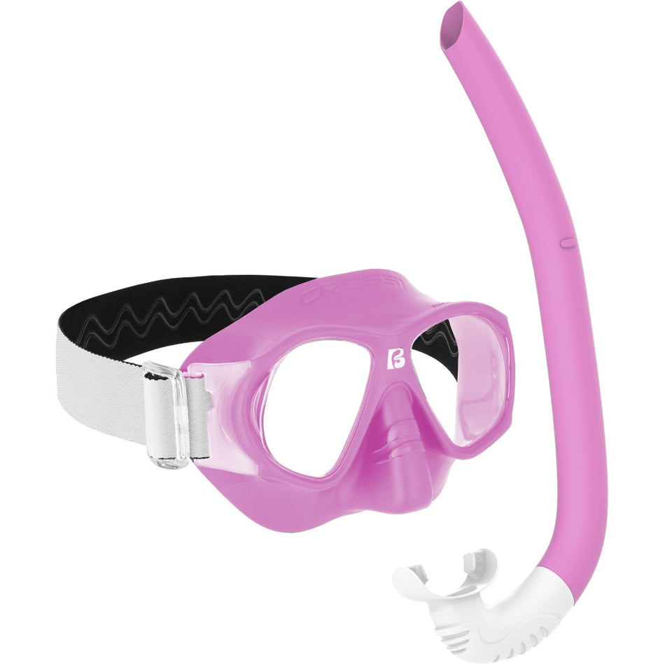Cressi Nautilus snorkeling combo kid jelly bubble