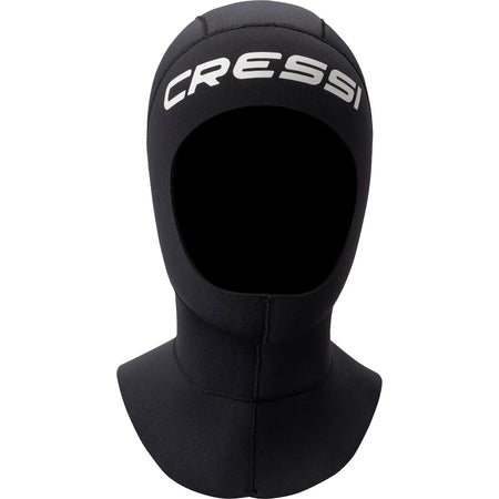 Cressi Resilient Bib cappuccio con pettorina in neoprene nero