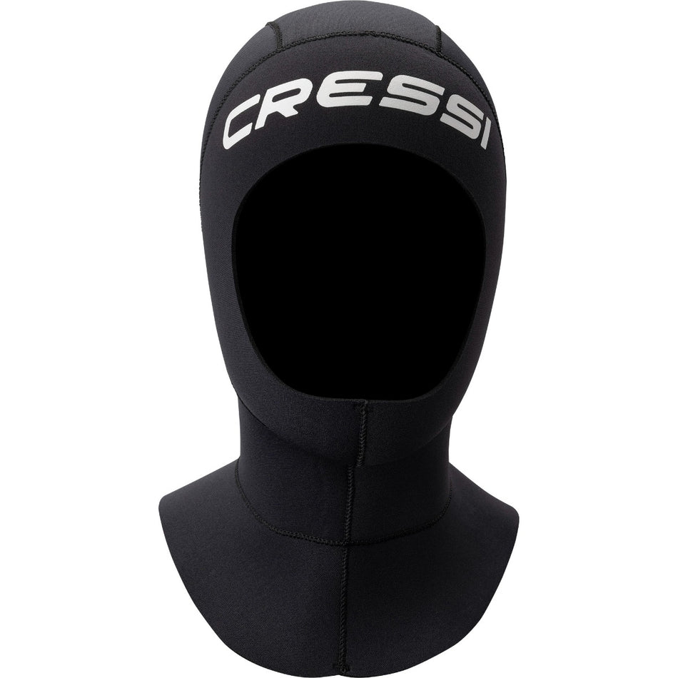 Cressi Resilient Bib cappuccio con pettorina in neoprene nero