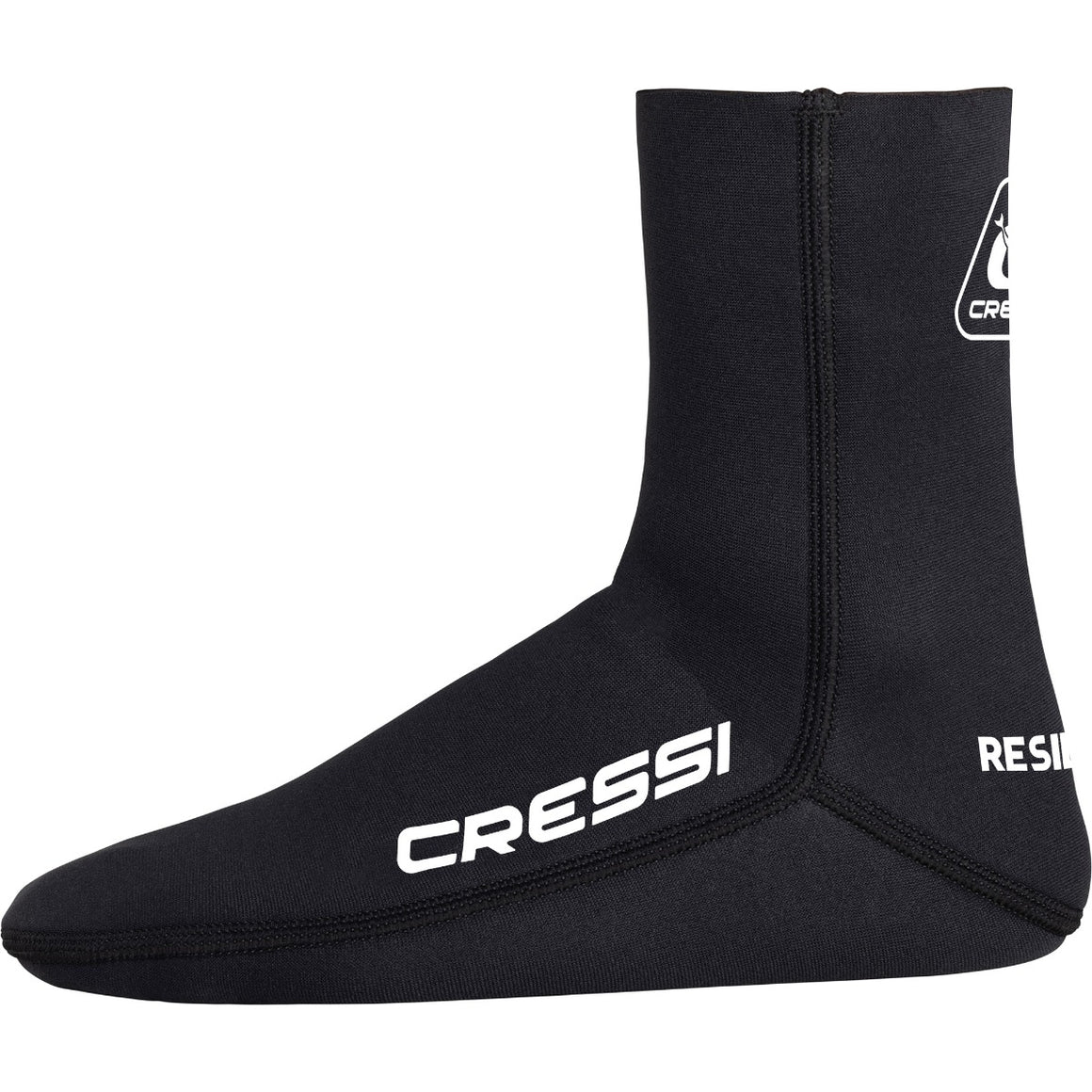 Cressi Resilient calzari neoprene, vista laterale con suola