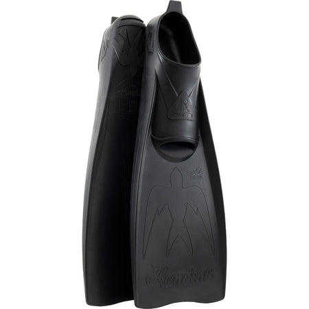 Cressi Rondine Long pinne a scarpetta chiusa nere