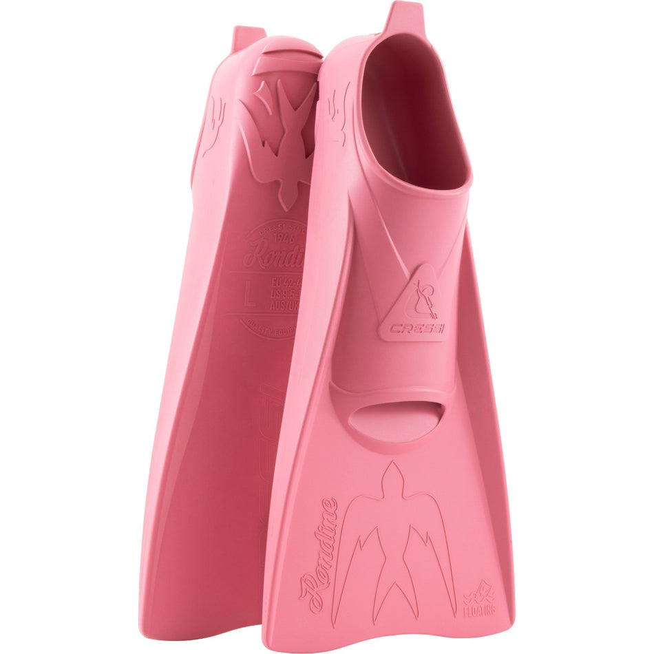 Cressi Rondine Swim pinne corte a scarpetta chiusa rosa