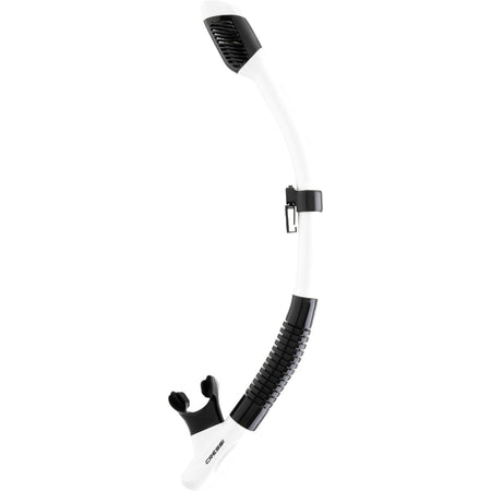 Cressi Tao Dry snorkel bianco/nero
