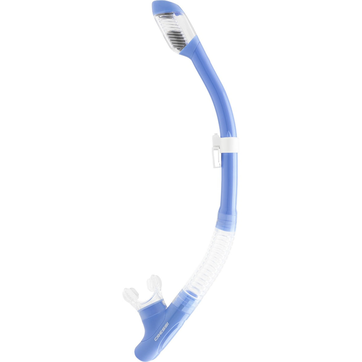 Cressi Tao Dry snorkel trasparente/lilla