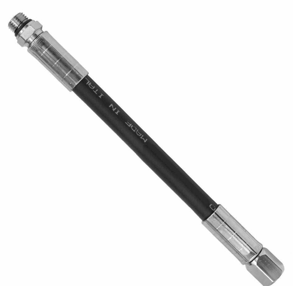 Divemarine High Pressure Gauge Hose Black 19cm